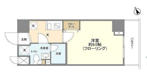 メインテラス上野の物件間取画像